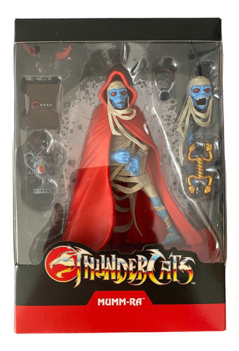 Mumm Ra Thundercats Super7 Figura 7 Pulgadas Mumra Momia (Usado)
