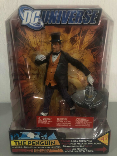 El Pingüino Wave 1 Dc Universe Classics Baf Rex Mason Mattel