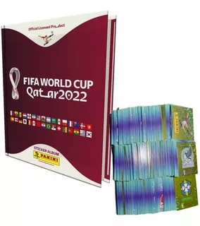 Álbum Mundial Qatar 2022 + 200 Estampas Sin Repetir Panini