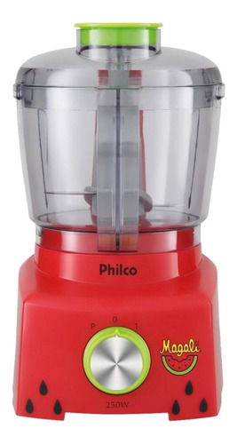 Multiprocessador Philco Magali PH900 250W vermelho e verde 220V