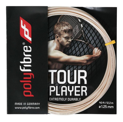 Corda Polyfibre Tour Player Rough 17l 1.25mm Rose