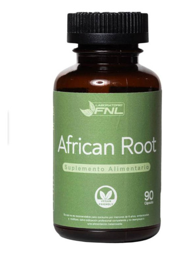 African Root (suplemento Alimenticio) 90 Caps - Fnl