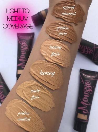 Imagen 4 de 5 de Base De Maquillaje Profesional Mousse Prolux Original