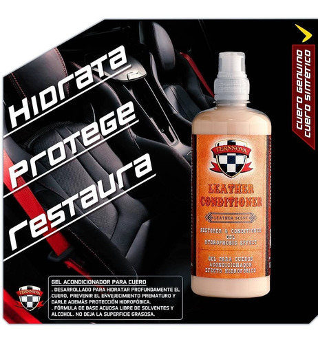 Imagen 3 de 10 de Ternnova | Kit / Combo De Lavado Cuero E Interior | Detail