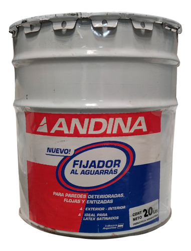 Fijador Al Aguarráz Andina 20 Lt