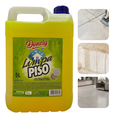 Limpa Piso Porcelanato Tira Encardido Sem Esforço 5 Litros