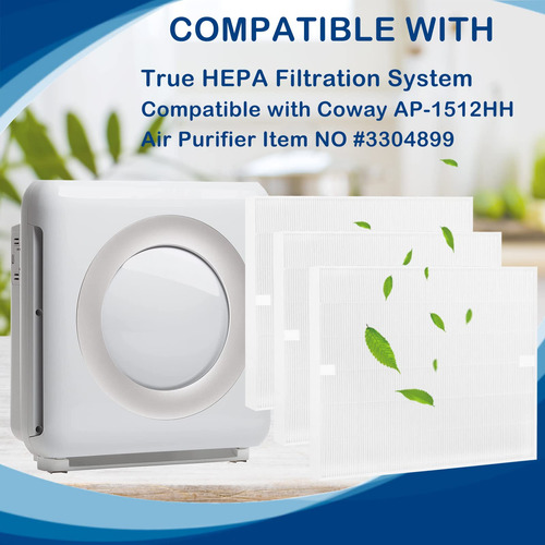 Filtro Hepa De Repuesto Fizerneer Ap-1512hh Para Coway Ap-15