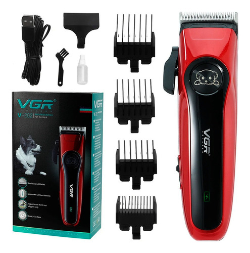 Peladora Corta Pelo Mascota Recargable Vgr V-202 Perro Gato