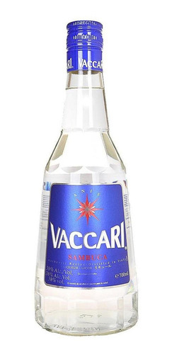 Pack De 6 Licor De Sambuca Vaccari 700 Ml