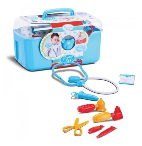 Maleta Brinquedo Infantil Doutora Acessórios Completo Médico