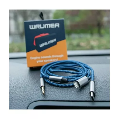 Wrumer - engine sounds through your speakers