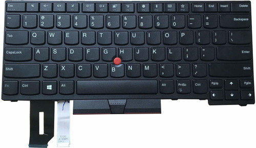 Teclado Usa Para Thinkpad T480s (20l7,20l8), E480 (20kn,20kq