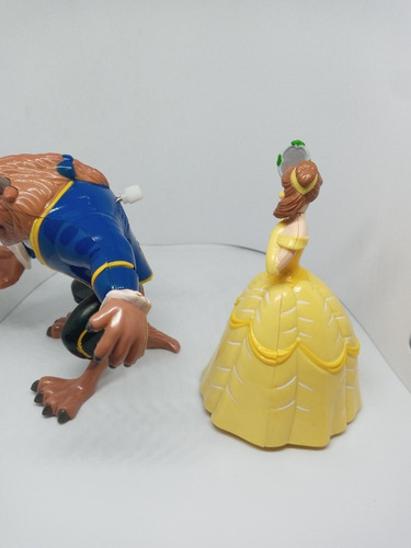 Figura Belle Y Beast Disney Just Toys (la Bella Y La Bestia)