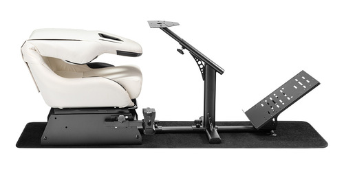 Silla Gamer Blanco Simulador Thrustmaster Fanatec Logitech