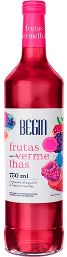 Xarope Begin De Frutas Vermelhas 750ml