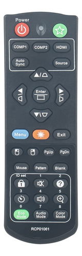 Control Remoto De Repuesto Rcp01061 Compatible Con Viewsonic