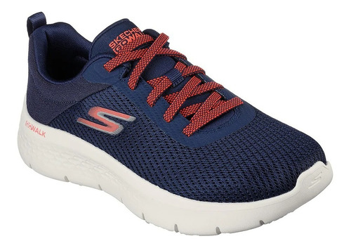 Tenis Skechers Go Walk Flex - Navy - Dama - 124952x/nvcl