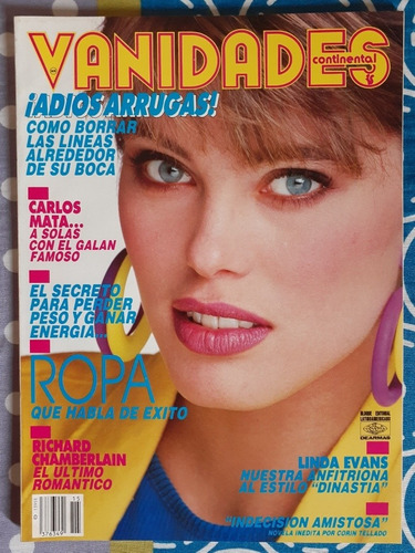 Revista Vanidades Richard Chamberlain, Carlos Mata 1986