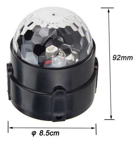 Luz Estroboscópica Para Fiestas De Discoteca, Conector Usb,