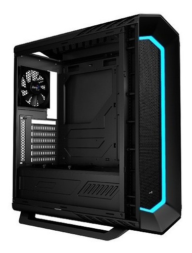 Gabinete Gamer Mid Tower Aerocool Project7 P7-c1 Pro Black Color Negro