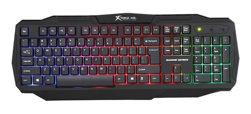 Teclado Gamer Retroiluminado Xtrike Me Kb-302 Ingles / Tf