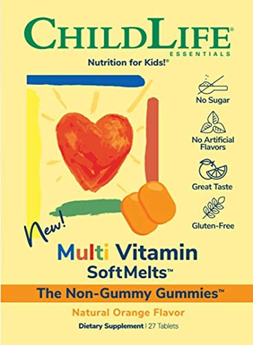 Childlife Essentials  Multi Vitamina Softmelts 27 Comprimid
