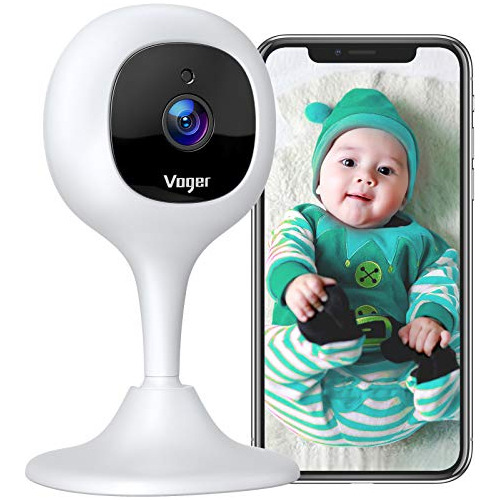 Voger Baby Monitor Cámara 2 Vías Audio 1080p Wifi Cá...