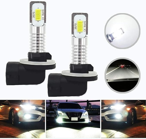 Focos Led Luz Para Niebla Drl Neblinero H3 880 881 892 893