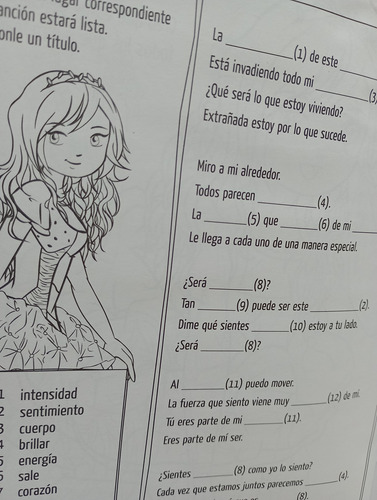 Revista De Actividades Y Libro Lola Érase Una Vez Y Soy Luna (Usado)