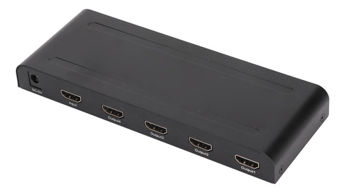 Dispensador De Interfaz Multimedia Hd De 4 Vías, Divisor 1x4