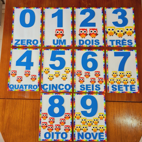 Kit Painel Educação Infantil-calendário, Alfabeto E Numerais