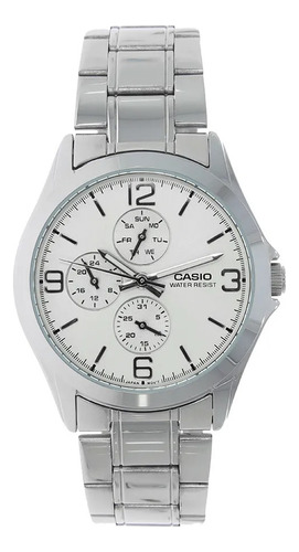 Reloj Casio Mtpv301d-7a Hombre Metal  Somos Tienda 