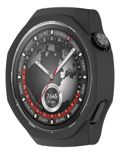 Funda De Reloj De Ordenador Negra Para Huawei Watch Gt 5 Pro