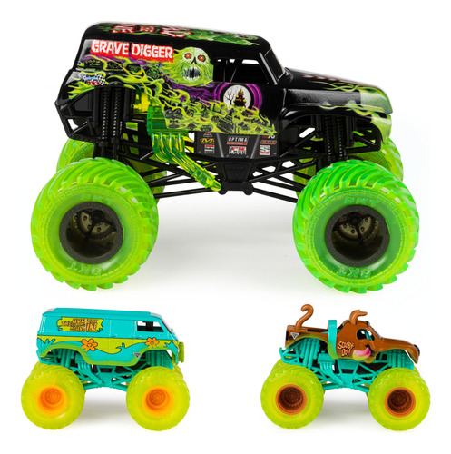 Camiones Fundidos A Presión Monster Jam Curse Of The Gasolin