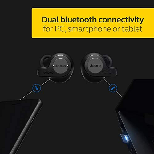 Imagen 4 de 4 de Evolve 65t Auriculares Inalambricos Profesionales Uc Verdad