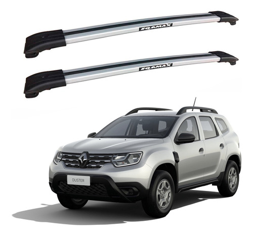 Barras De Techo Eqmax Travessa Renault Duster 2021+ Gris