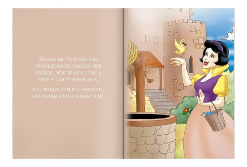 Livro Mini Uma História Sobre A Amizade Branca De Neve
