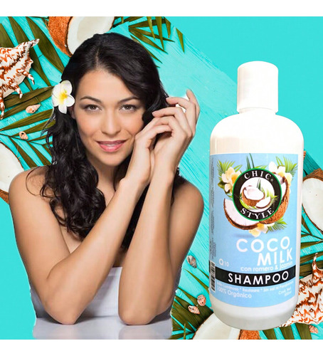 Shampoo Chic Coco Con Romero Y Jazmín 500 Ml