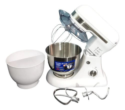 Batidora Planetaria Bowls De 5lts. Morley Profesional Blanco 12