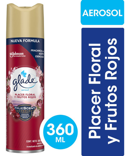Desodorante Ambiental Glade Placer Floral Y Frutos Rojos