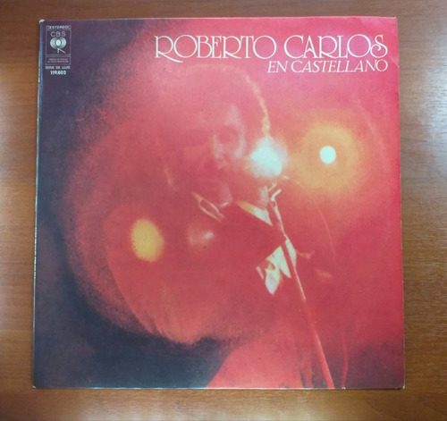 Vinilo Roberto Carlos En Castellano Roberto Carlos Cbs 1977