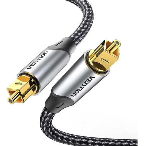 Cable Reforzado Nylon Trenzado Optico 200cm Premium Cine 7.1