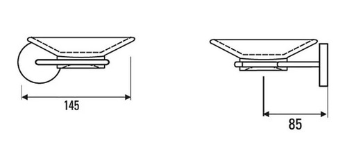 Imagen 6 de 10 de Kit Set Accesorios Baño Hidromet Climb X 4 Piezas Cs9214*