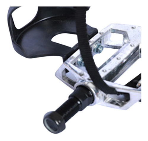 Pedais De Bicicleta Fuso Longo De 14 Mm Com Clipes E Correia