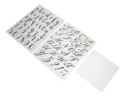 Molde De Chocolate Con Estampado De Letras Alphabet For Tar