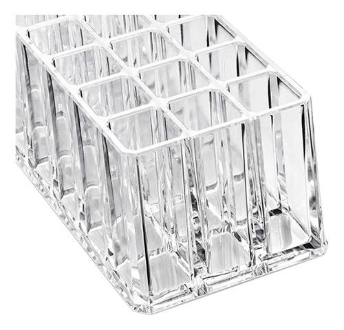 Soporte Para Lápiz Labial De 24 Rejillas, Caja De