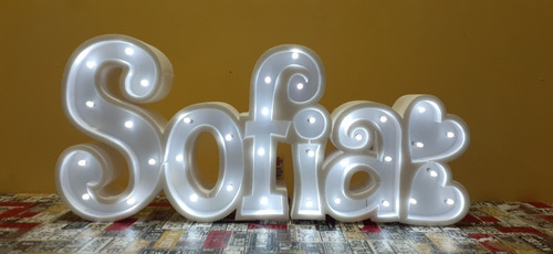 Nombre Luminoso Tunombre Importa Pintado Polyfan Luces Led