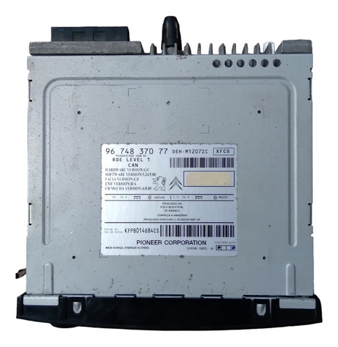 Rádio Som Cd Player Citroen C3 Aircross 2015 (Usado)
