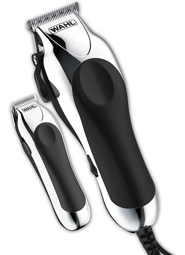 Maquina Cortadora De Cabello Wahl Deluxe Chrome Pro 25 Pzas (Reacondicionado)