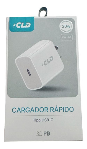 Cargador 20w Para iPhone Samsung Motorola Cld Carga Rapida